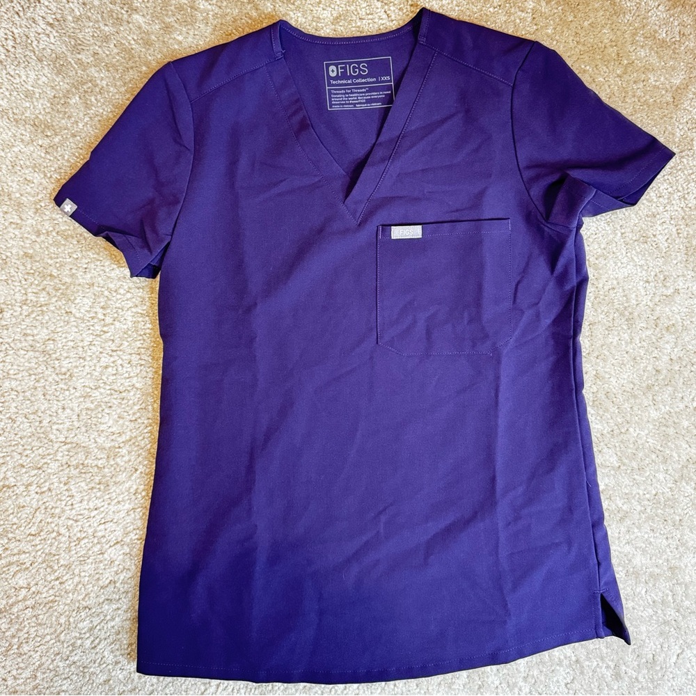 Figs Scrub Top